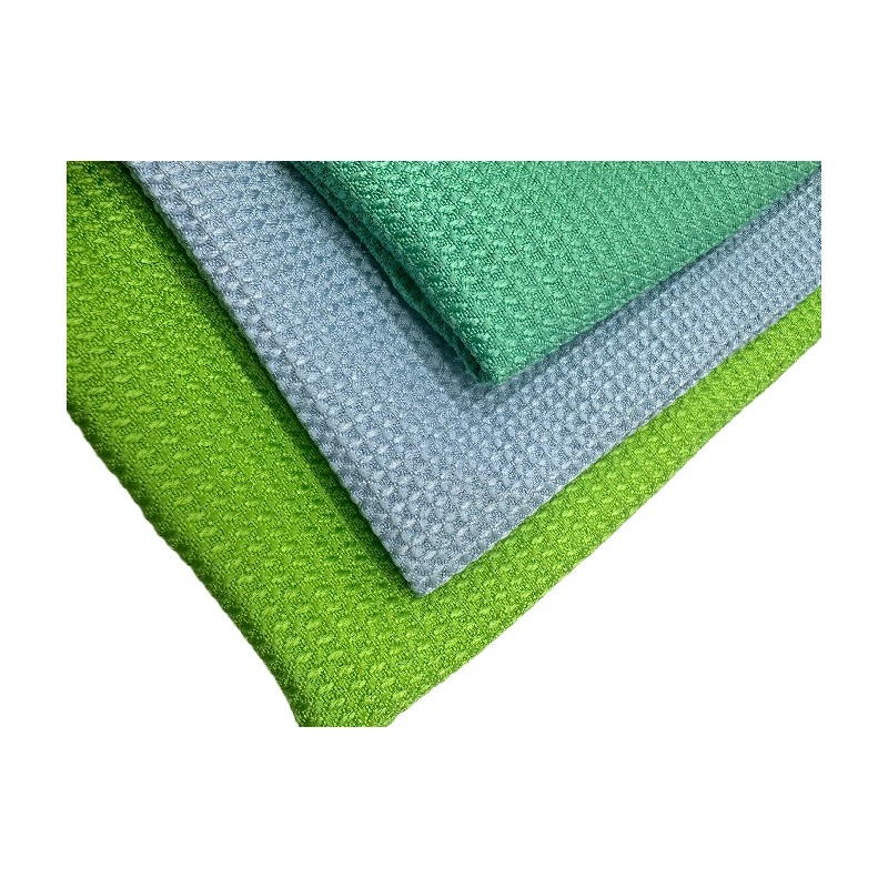 Super absorbent Waffle kitchen towel Soft microfiber waffle towel custom size