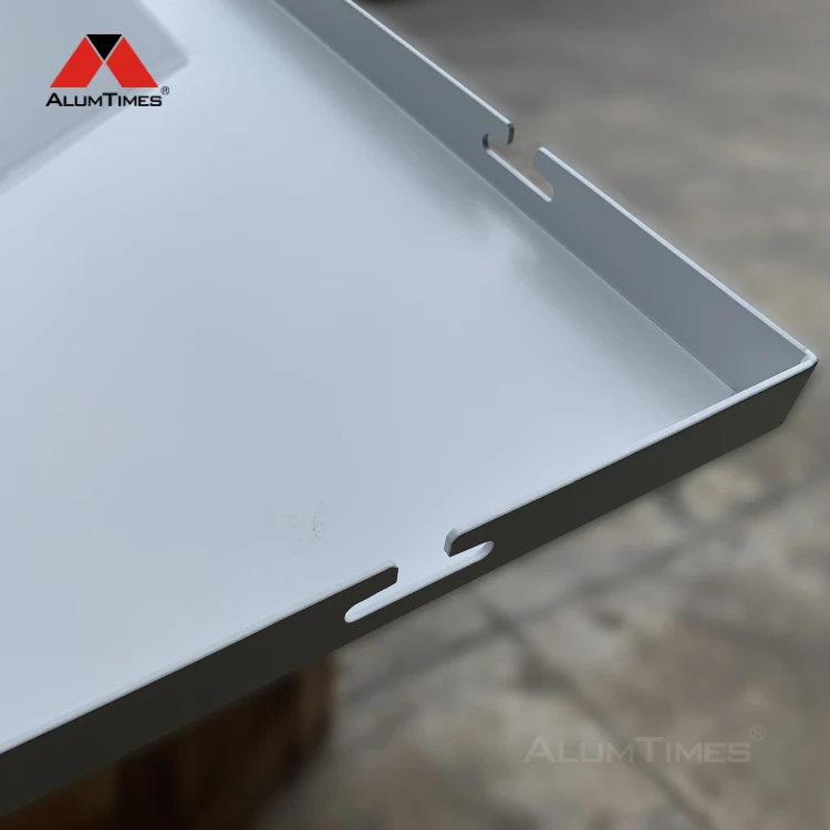 ALUMTIMES Gorgeous Decoration Design Suspending Perforated Aluminum Wall Cladding Tiles