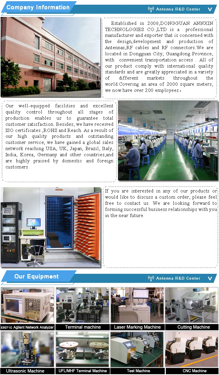 IPEX Cable Male Plug IPEX1 to IPEX4 MHF4 u.fl IPX Female Jack Connector RF 0.81 Coaxial Cable Jumper for 3G 4G Wifi 