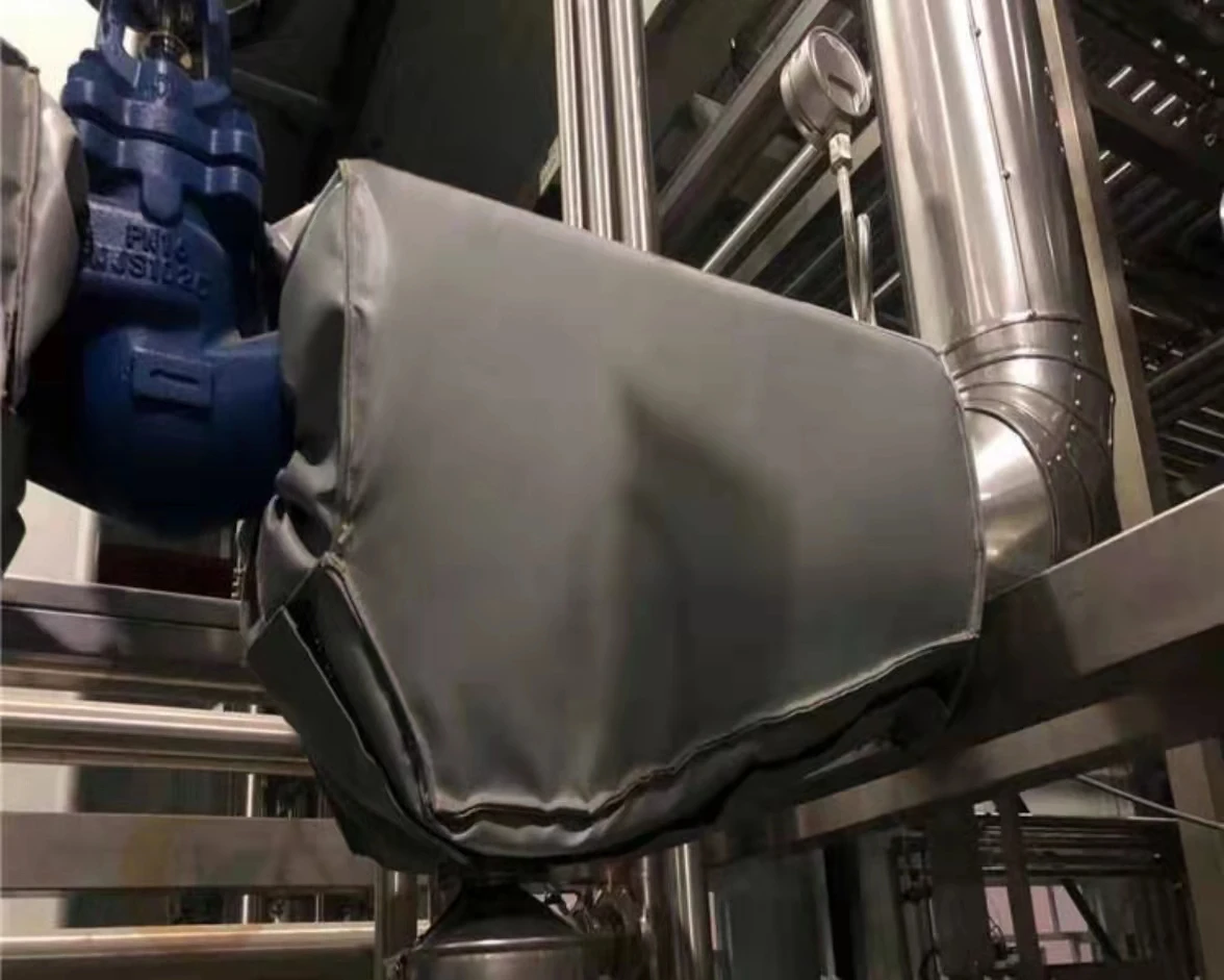 Factory Price Waterproof Removable Insulation Sleeve Waterproof Valve Pipe Thermal Covers Insulated Jackets