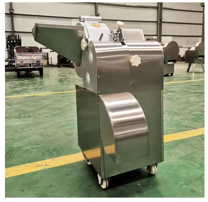 3D Automatic high speed frozen beef meat cube dicer Iberian ham cube cutting machine