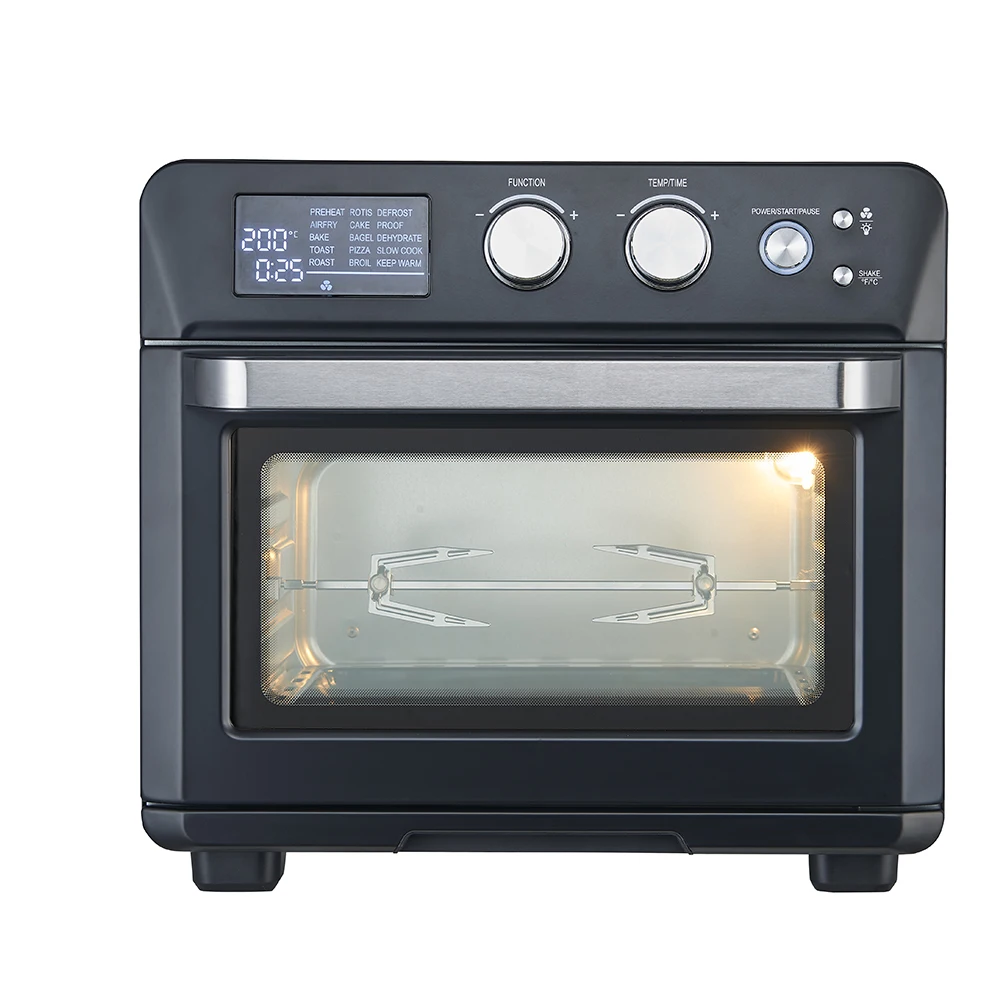 2021 New arrival air fryer cake baking 24 liter electric oven led touch screen