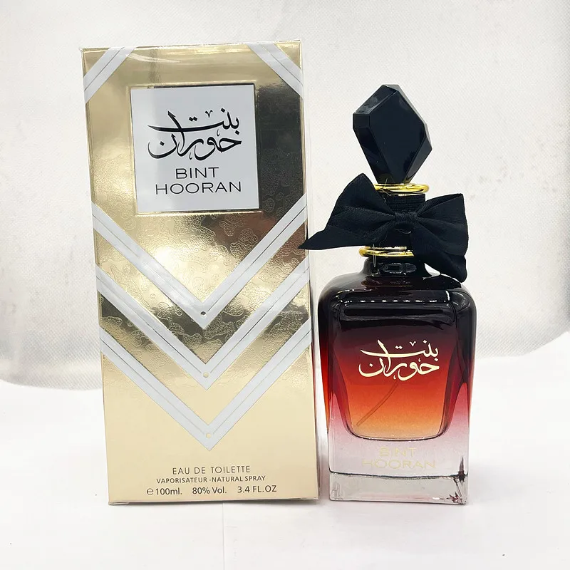 Hot perfume black noble bow tie Arab men and women perfume Middle East foreign trade cross border fragrance Dubai