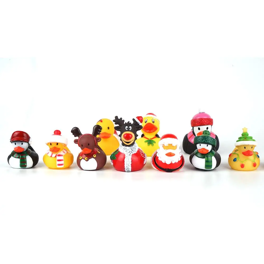 
Popular Christmas Yellow Rubber Bath Duck 