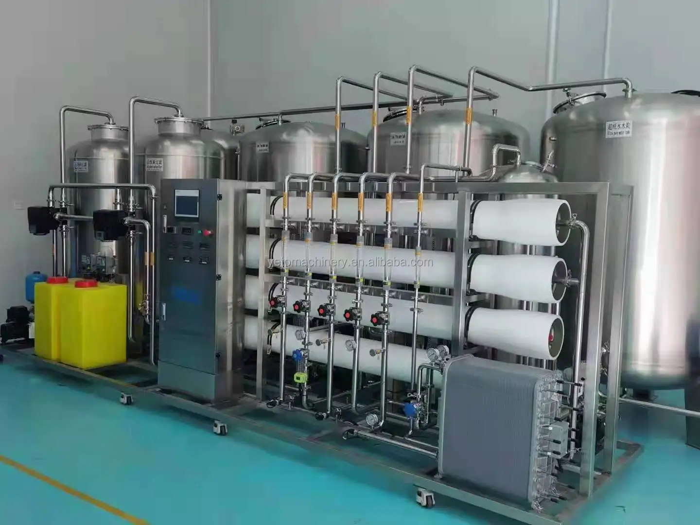 Cosmetic industrial pure water treatment machine RO water Treatment machine