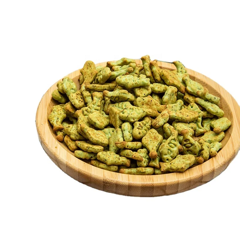 
Factory direct supply fish shape biscuits fiber bulk cat food for pets kittens 