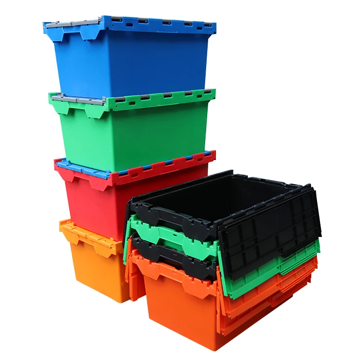 JOIN Outdoor Plastic Storage Boxes Stackable  Container large plastic boxes Storage Boxes & Bins  with Lids