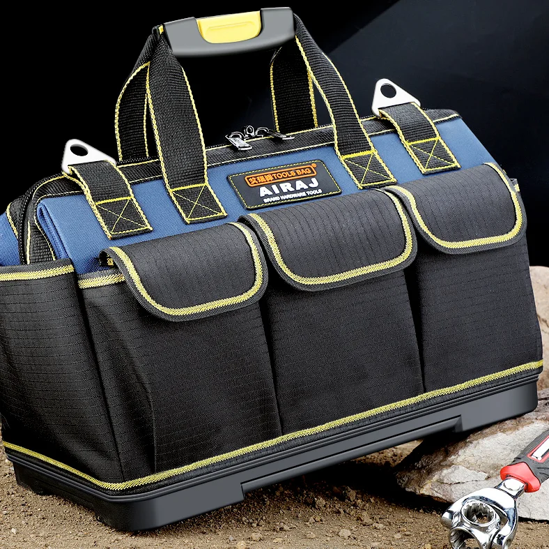 Oxford Cloth Garden Tool Bag kit Electrician,Custom Logo Waterproof Electrician Tool belt Bag for technician