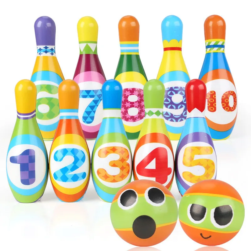 Kids Bowling toy Set Kids sports 3-6 years old outdoor indoor extra large leisure entertainment