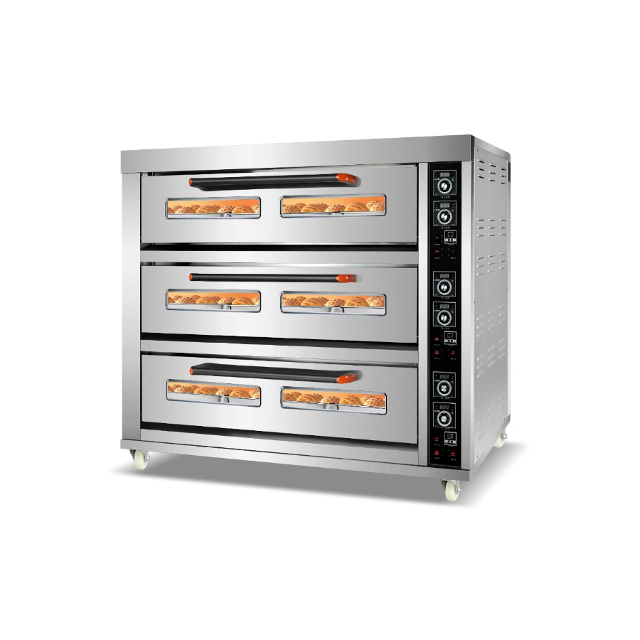 Коммерческая Автоматическая электрическая печь для выпечки пиццы