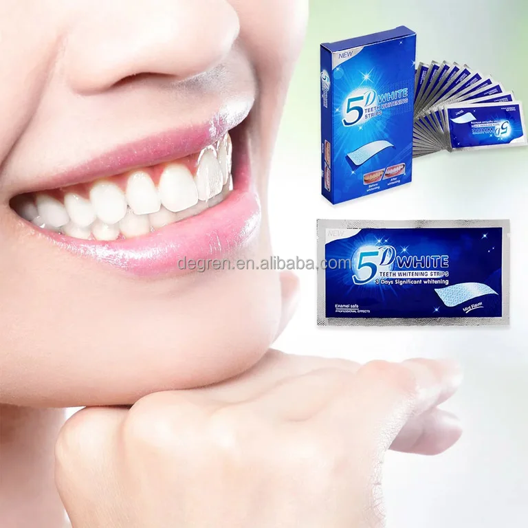 Hygiene Care Teeth Whitening 5d Peroxide Mint Teeth Whitening Strips Whitening strips for teeth