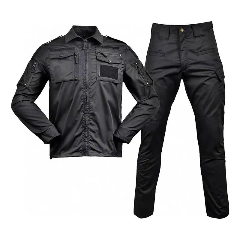 Men Tactical M65 Field Suit Cargo Combat Training Clothing Sets Outdoor Woodland Jungle Hunting