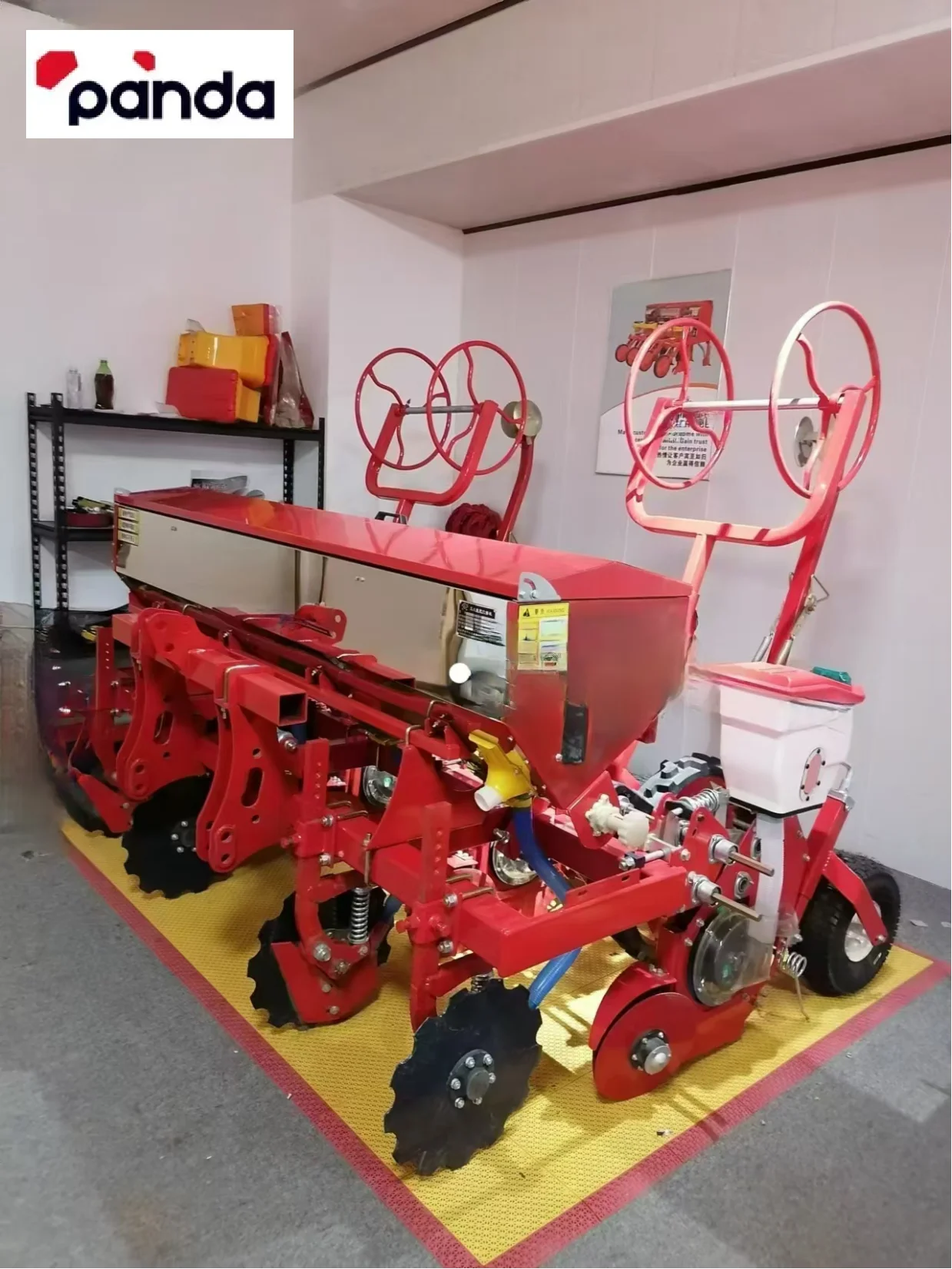 No Till Corn Seeder Tractor Driven Corn Fertiliser Seeder Maize Seeding Machine Multifunctional 3 Point Hitch Corn Seed Planter