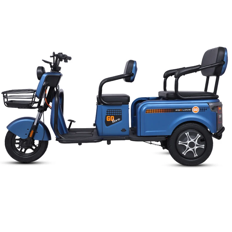 Paige Electric tricycle 60v800w used rickshaw motorized trike battery mini motorcycle 3 wheel kids parts car walmart for adult