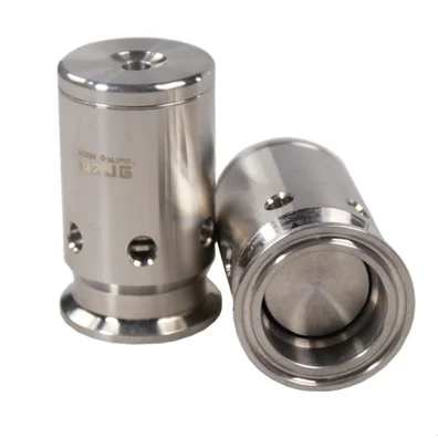 Stainless Steel Sanitary Adjustable Air Release Breath Valve Vent Valve
