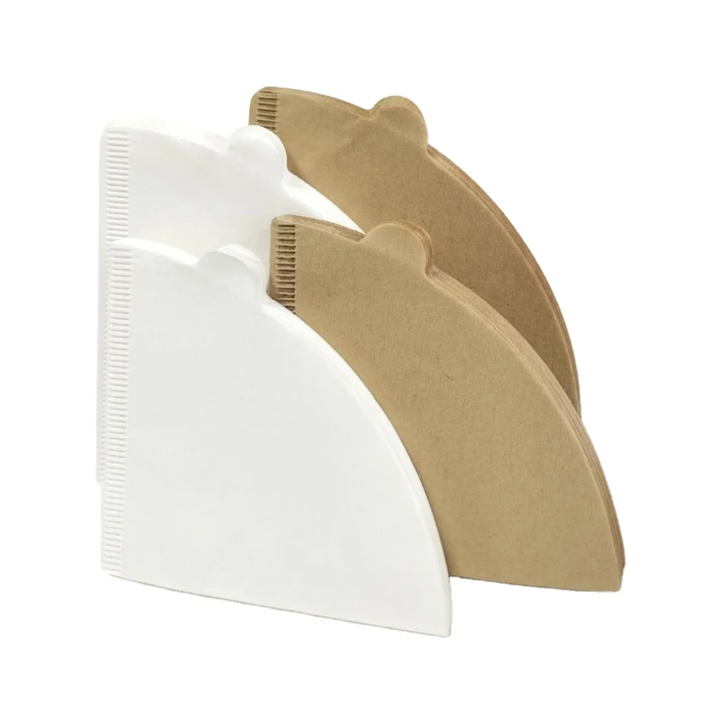 High Quality V Shape Coffee Filter Paper Espresso Coffee Drip Paper Filter with Ear