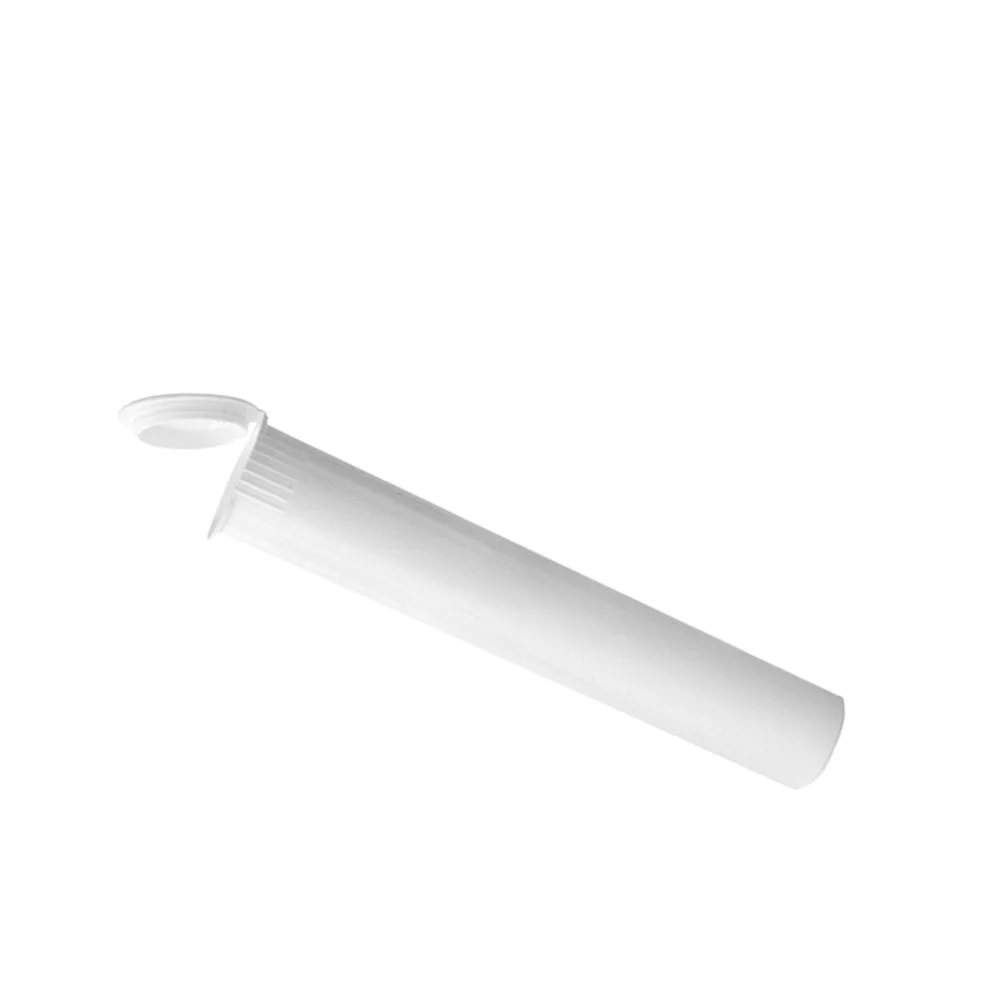 Hot sale pop top plastic tube roll tube with cr child proof cap cigarette holder