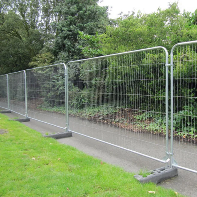 Recycled Rubber Temporary Fence Feet/rubber temporary fence feet