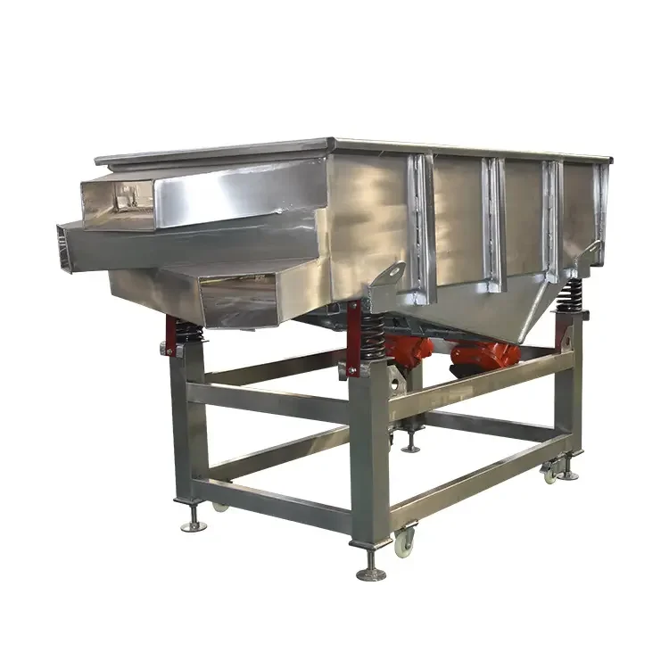 Vibrating Sorting Sieve Machine/Grain Sifter Screen/Grain Linear Vibrating Equipment