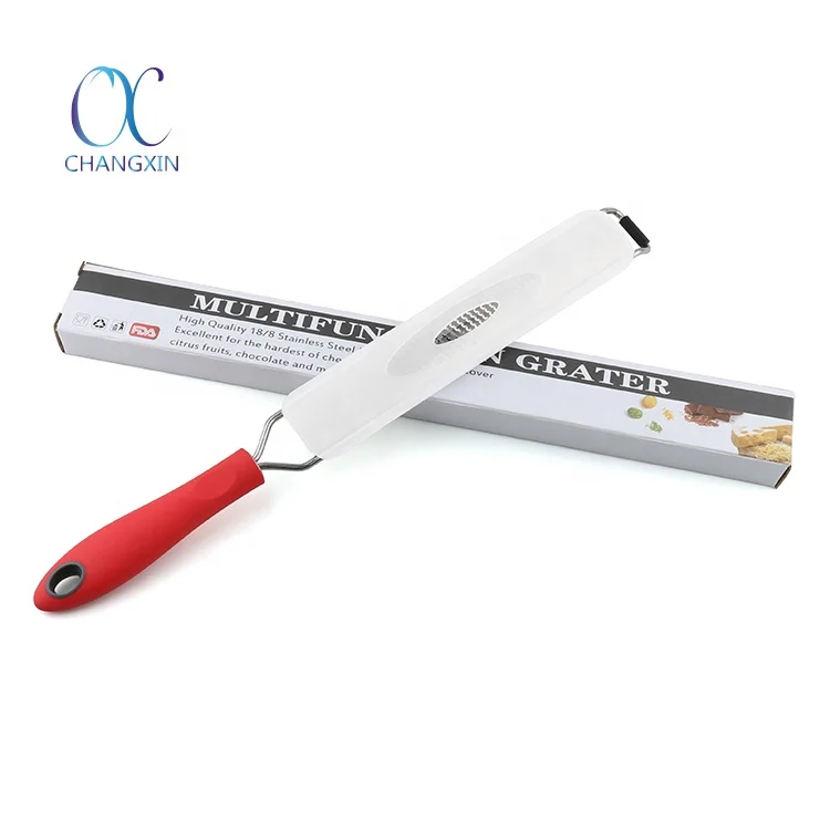 Longer Razor Sharp Stainless Steel Blade Parmesan Zester Fruit Wiper