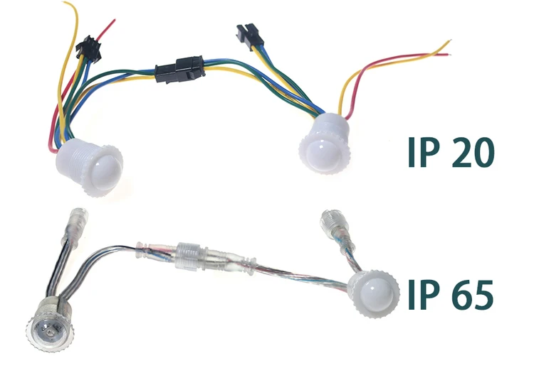 Addressable 17mm Mini Led Pixel SK6812/WS2812B Color Changing RGB/RGBW Point Lights