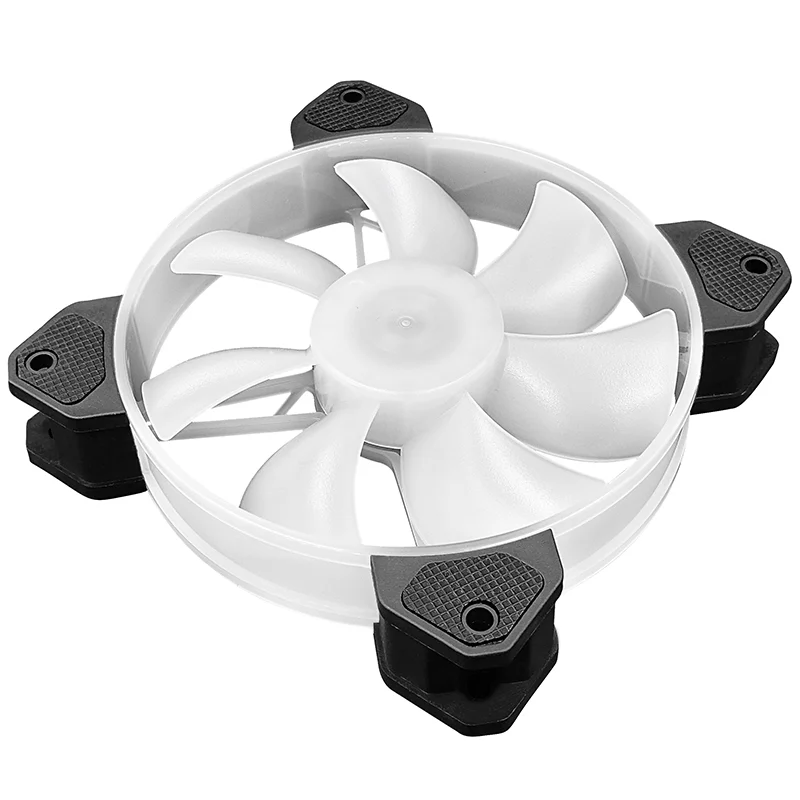 PC Cooling Fan 120mm RGB Colorful LED Light PC Cooling Fan Computer Case For CPU Cooling Fan Computer Case