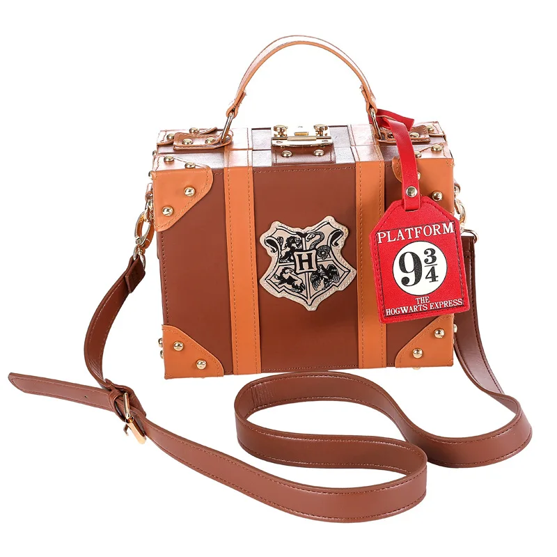 Handbag Halloween Hogwarts Harry and Potter Magic 8-inch Shoulder Square PU Bag