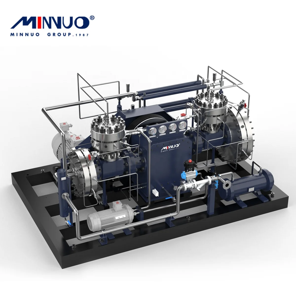 All-in-one portable fully automatic flow capacity 400Nm3/h green energy hydrogen compressor hydrogen production plant