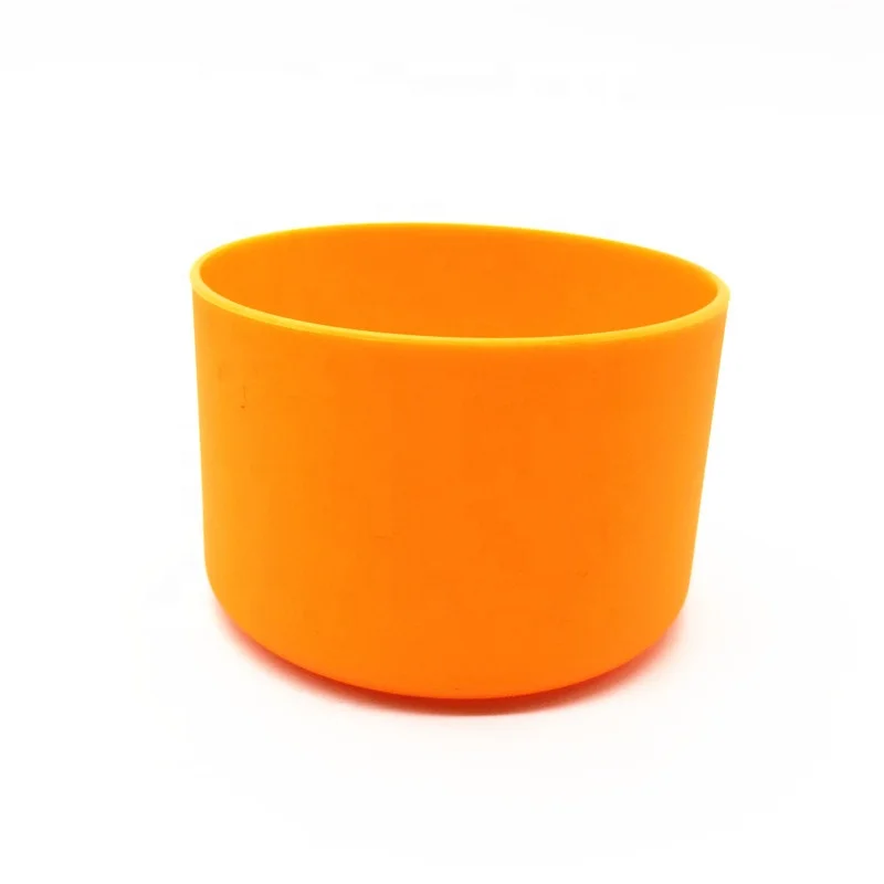 Custom 12-24 oz water bottle soft silicone sleeve bottle protective case