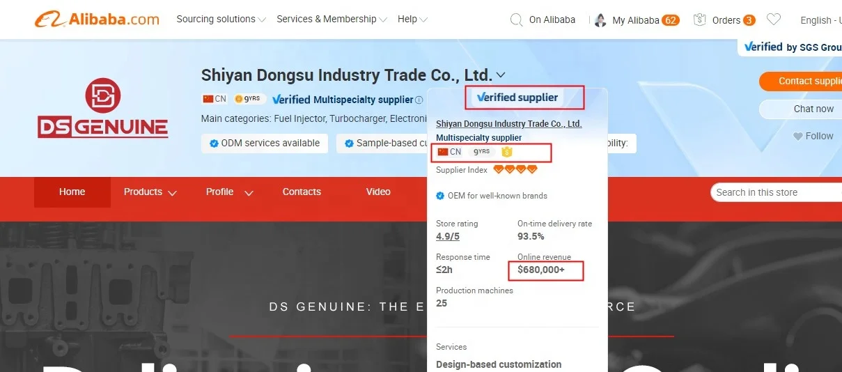 High Performance 4JJ1 Common Rail Fuel Injection Pump 8-97381555-1 294000-0491
