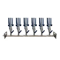 Lab use Stainless Steel Manifolds Vacuum Filtration 1 branch