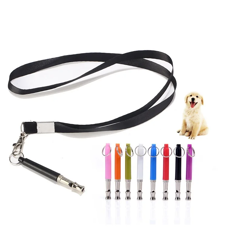 Wholesale Adjustable Sound Barking Behavior Correction Pet Dog Training Clicker Whistle