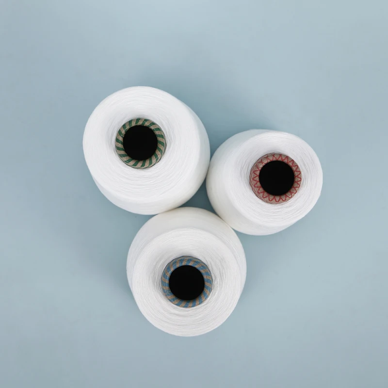 50S 100% Viscose Ring Spun Yarn Raw White Viscose Spun Yarn For Knitting