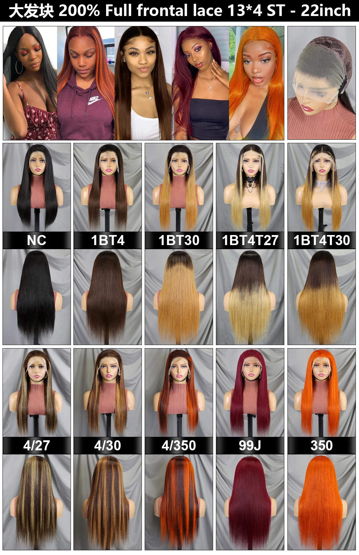 LINDALHAIR 13X4 Pre Plucked With Baby Hair 18-30 Inch Straight 200 Density Glueless Transparent Lace Frontal Wigs Human Hair