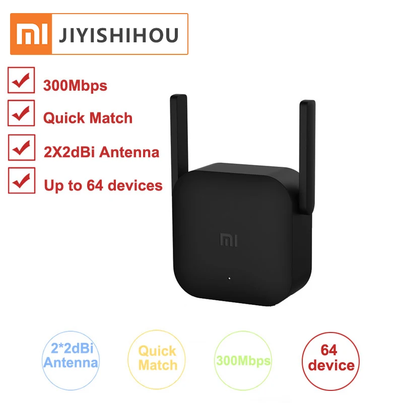  Xiaomi Mi Wifi ретранслятор Pro усилитель маршрутизатор 300 м 2 4G сеть