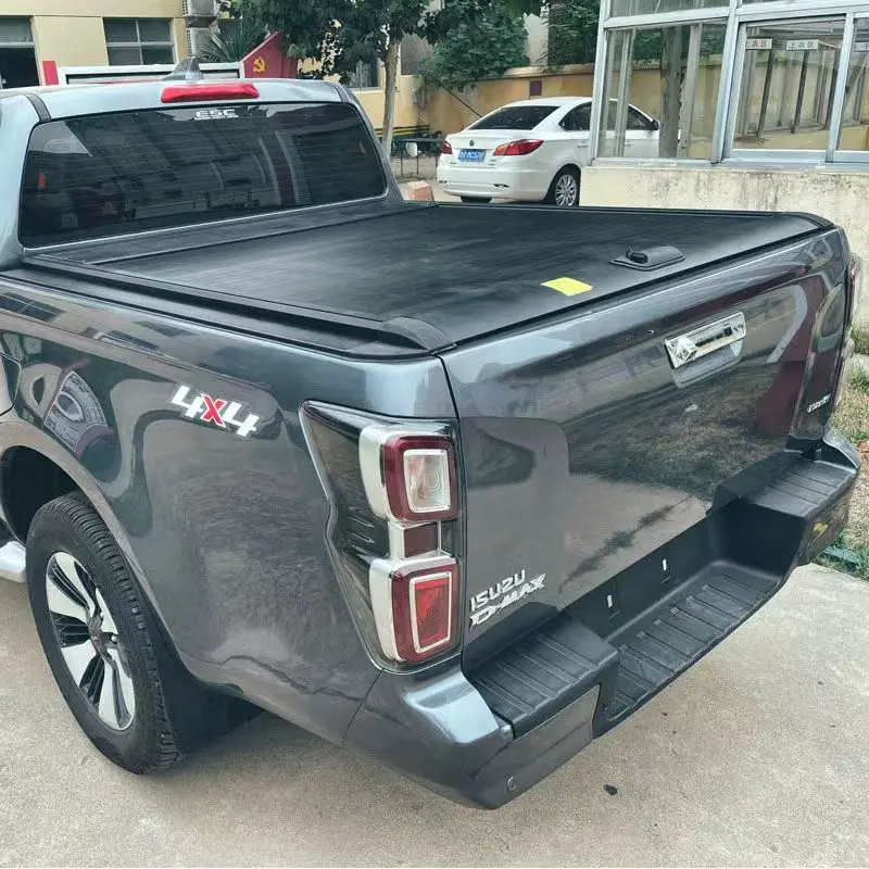 pickup truck bed roller lid tonneau cove for hilux revo d-max Amarok ranger wildtrak raptor np300 navara Mitsubishi Triton L200