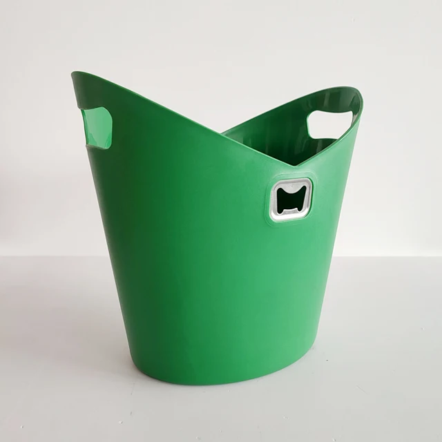 beer plastic ice bucket with opener