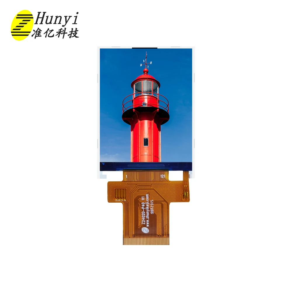 2.4 inch 240x320 lcd module fully transparent LCD Full viewing angle  MCU interface TFT display for air purifier lcd