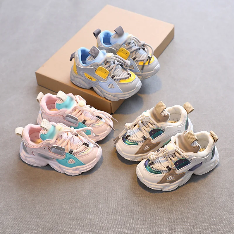 Factory Direct Sales Kids Children Casual Running Sport Sneakers Baby Sport Shoes