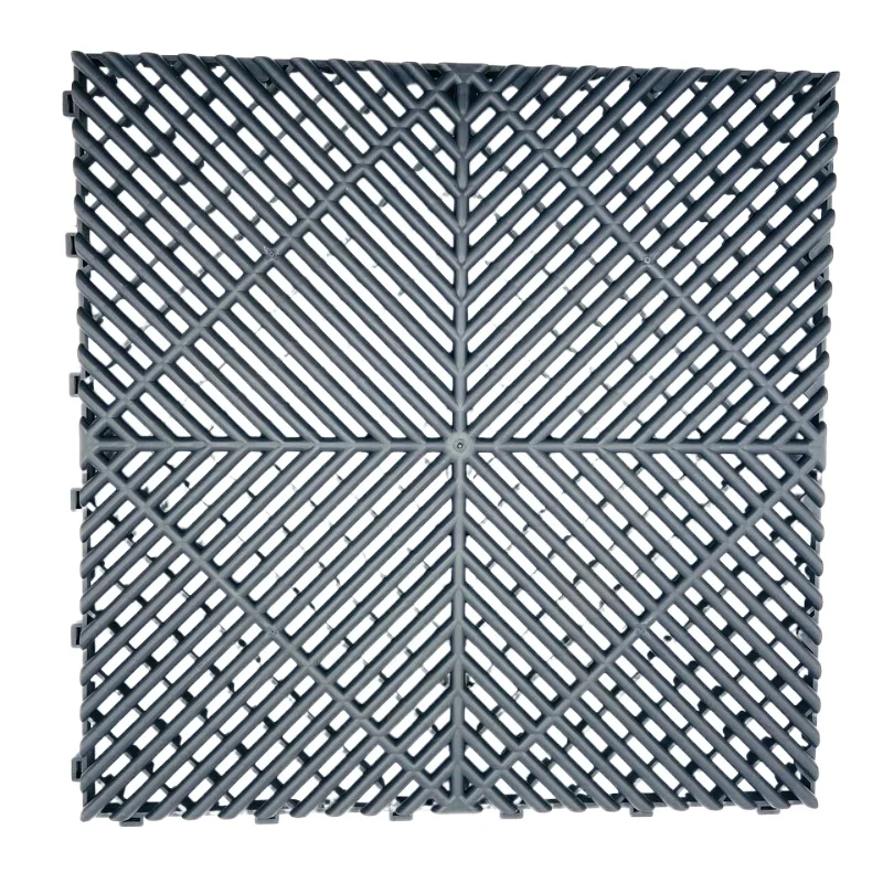 Strength car garage floor grate plastic modular interlocking tiles pvc garage floor tiles