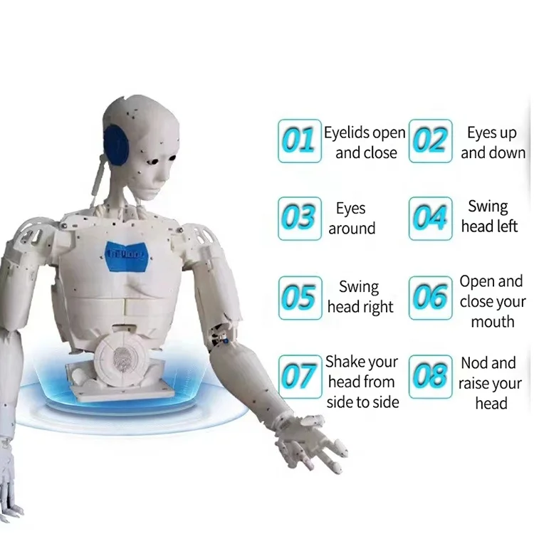 Humanoid intelligent dialogue and  game service robot educational school robot Commercial Reception Robot for mall exhibition