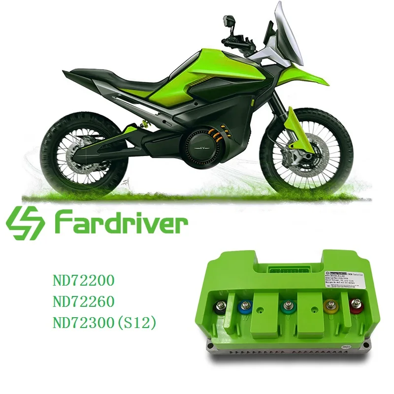 Fardriver ND72260 48V-72V 2000W Electric Bike E-Scooter BLDC Motor FOC Controller Supporting Bluetooth Configuration