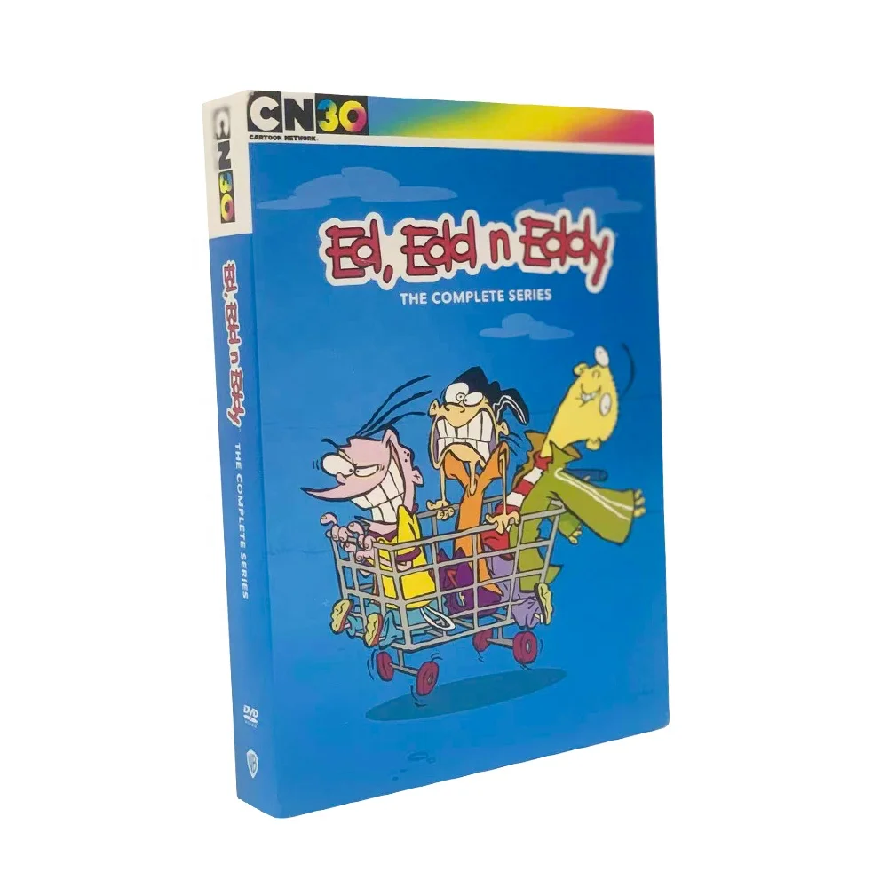 Ed Edd n Eddy 10DVD коллекционные фильмы телевизионная серия dvd ebay Заводская поставка выпускает диск ddp Бесплатная доставка