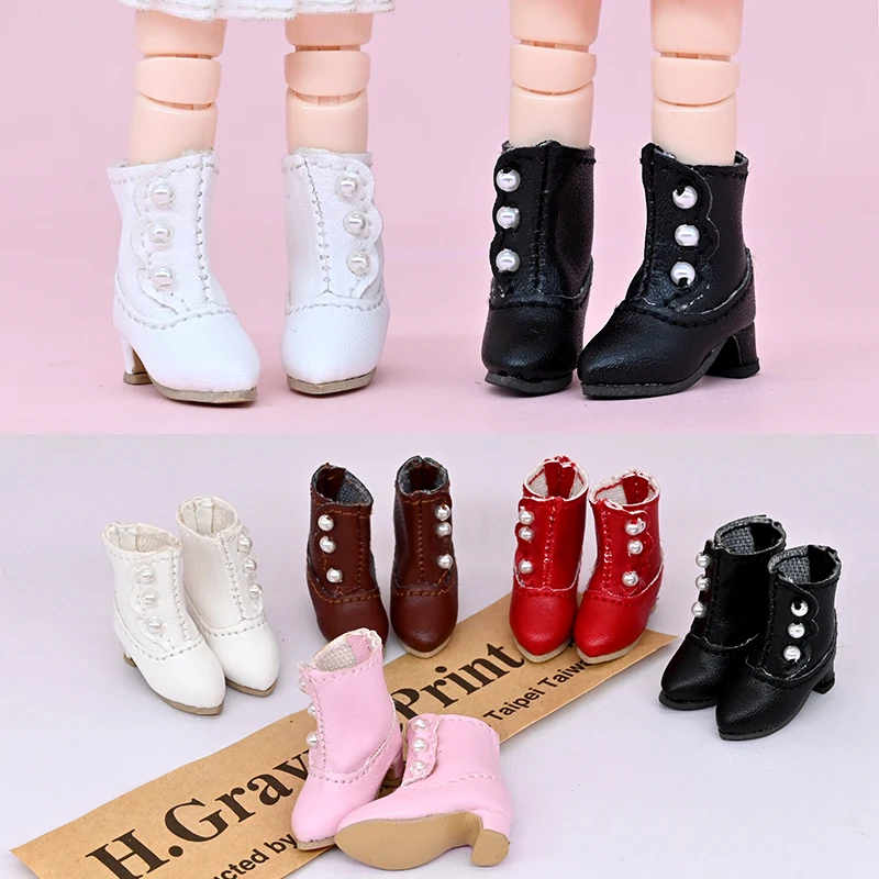 Обувь для куклы 1/12 Ob11, красивая обувь для куклы 11 см, индивидуальная обувь, различные цвета, поддержка различных Bjd Blythe Doll Clothe
