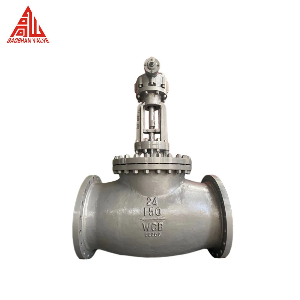 Globe Valve API 6D Carbon Steel 16 Inch Class 300 Globe Valve For Steam
