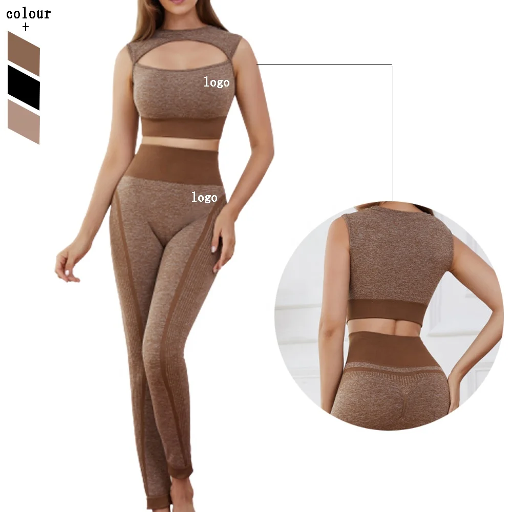 2020 одежда для тренажерного зала новейший дизайн Бесшовные тренировки йоги наборы для фитнеса для женщин
