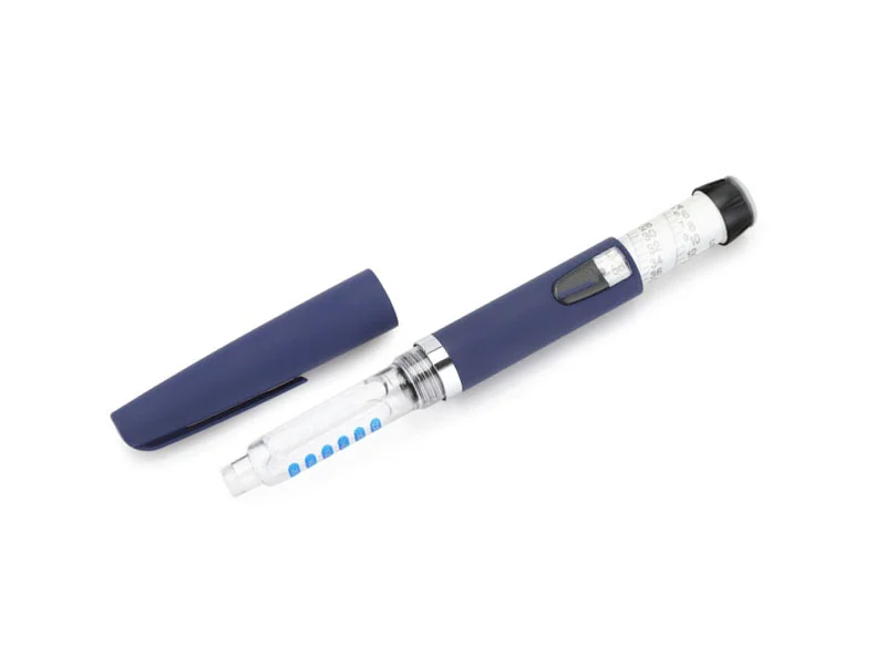 Best  Automatic Insulin Injector Pen Reusable Auto-Injector Syringe Insulin Injector Pen with Plastic and Metal material