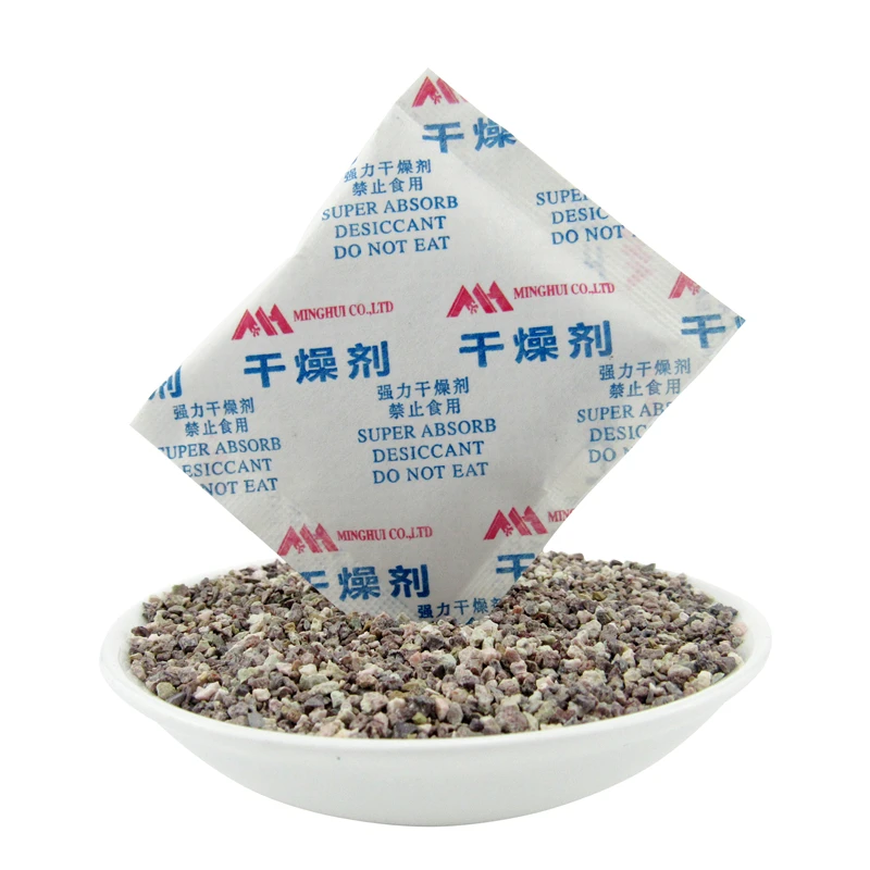 Minghui  Dulai Paper Packing Desiccant 10G Clay Desiccant Montmorillonite