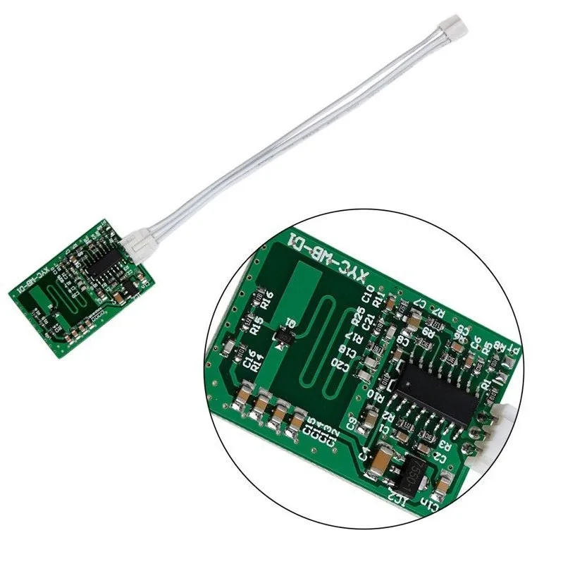 Control Home Light Switch Motion Sensor DC Microwave Radar Detector 3-8 M Module