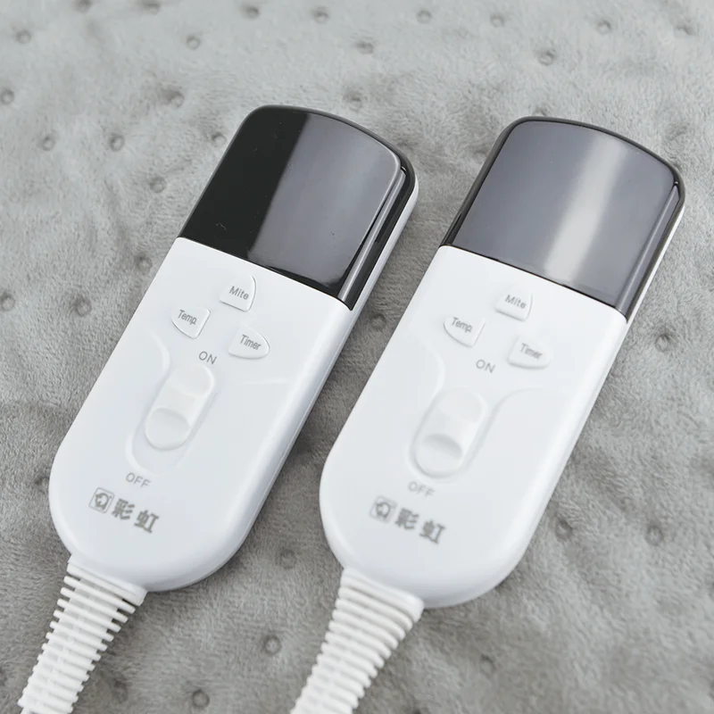 3 Heating Settings Factory hot sale 100 cotton heating electric blanket wholesale